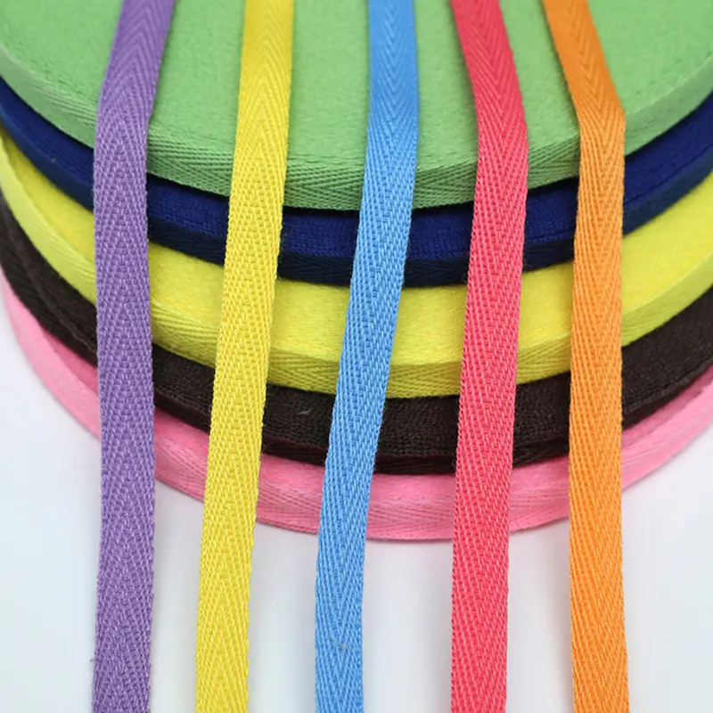 Coloured Cotton Webbing